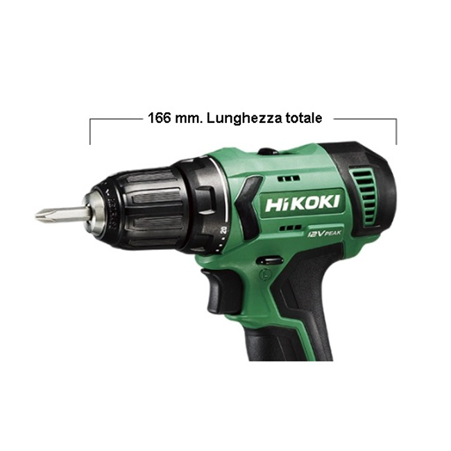 Vendita online Trapano avvitatore 12V 2,5Ah Peak DS12DA